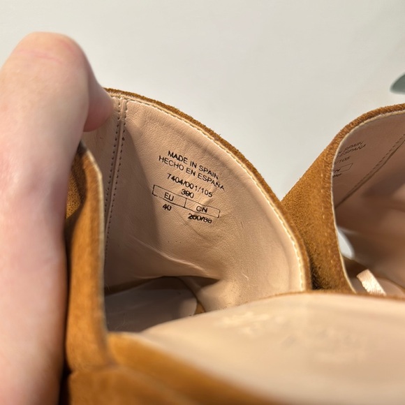 Steve Madden Brown Suede Mules - Picture 5 of 8